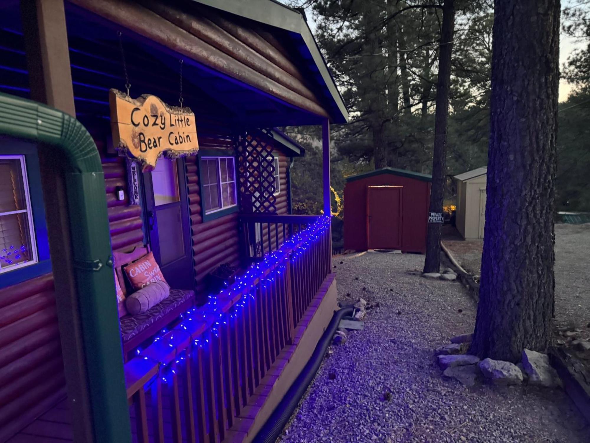 Gonzales Cozy Little Bear Cabin Ruidoso Εξωτερικό φωτογραφία